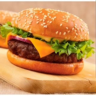 Бургер с телешко кюфте  (400г)