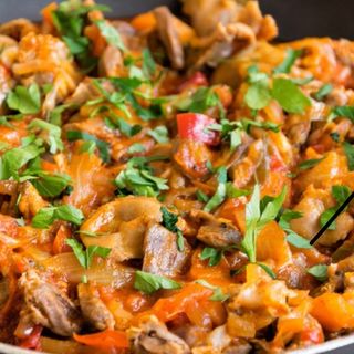 Пилешки сърца по селски (400г)