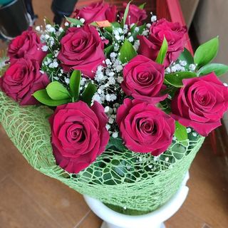 Букет от 11 червени рози