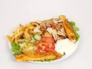 Свински дюнер порция
