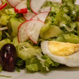 Зелена салата с яйце (350г)