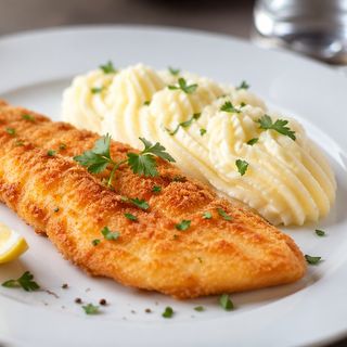 Бяла риба пане (350гр)