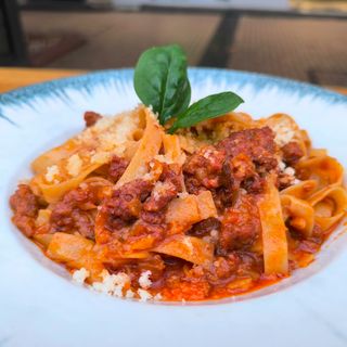 Талиатели с телешко рагу