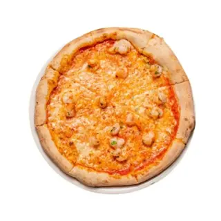 Пица Scampi e aglio (450гр., 33см)