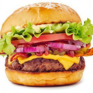 Телешки Чийзбургер (430г)