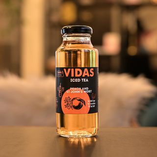 Студен чай Видас с праскова (240мл)
