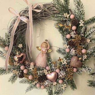 Коледен венец фея