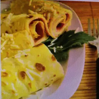 Палачинка с шунка и кашкавал