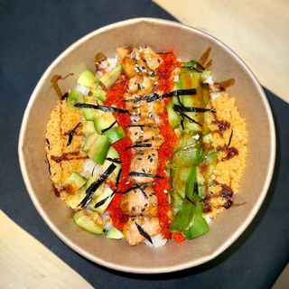 Сьомга терияки поке бол (380гр)