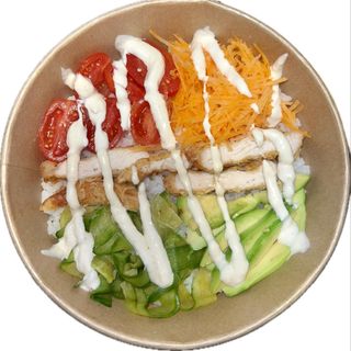 Пиле темпура поке бол (380гр)