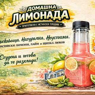 Домашна лимонада 0.400мл.