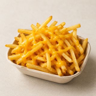 Пържени картофки + сос Бергос