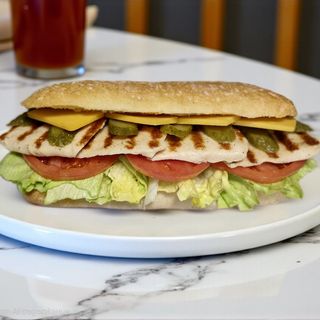 Чиабата с печено пиле НОВ