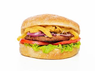 Сандвич бифтек с плънка от чедър  ( 320 гр)