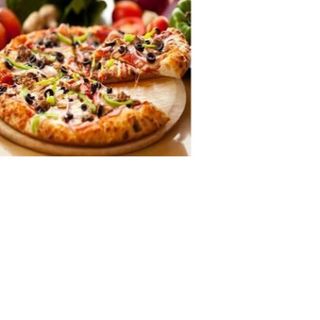 Пица със салам Пепероне и моцарела (350г)