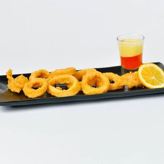 Пикантни калмари в манго сос (250г)