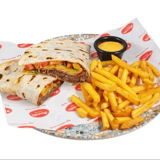 Крънч бургер с телешко месце