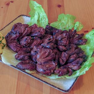 Патешки сърца на скара