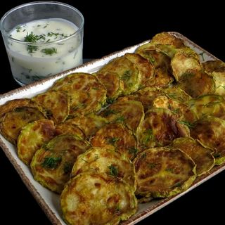 Пържени тиквички