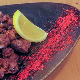 Пилешки сърца в масло