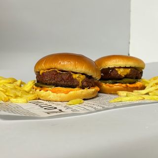 комбо телешки хамбургер