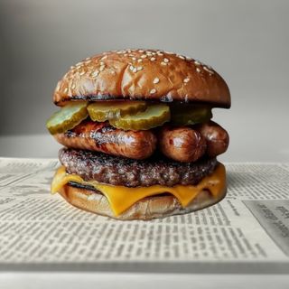 Доичвурст със сочно телешко