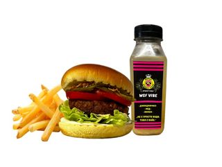 G-веджиурлд бургер с картофки и WSF VIBE