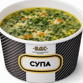 Спаначена супа БДС, постна (300мл)