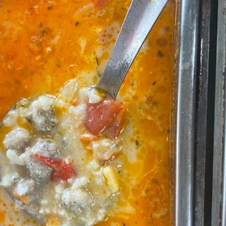 Супа топчета със застройка - 400 гр.