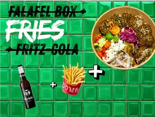 Falafel бокс меню + Fritz - Cola