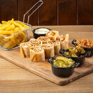 Пилешко дюнер суши | Chicken Shawarma Sushi