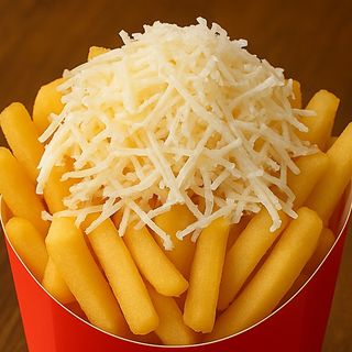 Пържени картофи със сирене