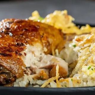 Пиле с ориз