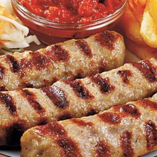 Сандвич с две кебапчета и сос по избор