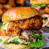 Пилешки бъргър (500гр)