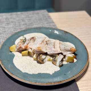 Печено пиле с масло (400г)