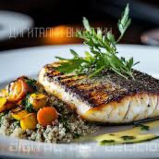 Лаврак филе с масло 400гр