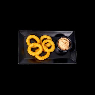 Onion Rings 5 st + sauce
