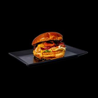 Spicy chicken burger