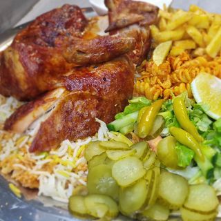 Печено пиле на грил джамбо 