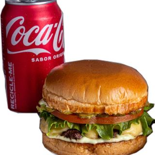 Бургер с пилишки +кола