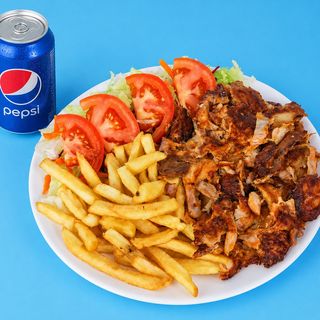 ПОРЦИЯ ШАВЪРМА КЛАСИК+ ПЕПСИ
