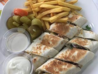 арабска порция шавърма  двойна