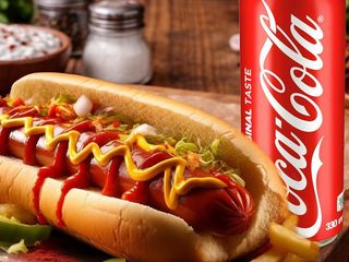 хот дог +кола 330мл