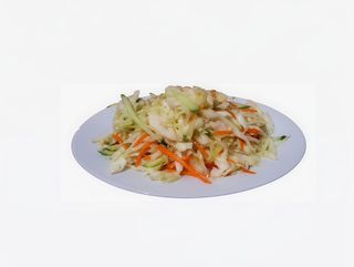 100. Салата от зеле, моркови (400г)