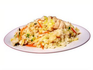 206. Ориз с пилешко и зеленчуци 700г