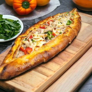 Пиде дюнер месо