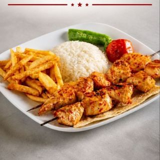 Порция Пилешки Шишчета