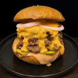 Смаш бургер Петорен + Гарнитура