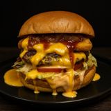 Джуси Бургер (450г) + Гарнитура